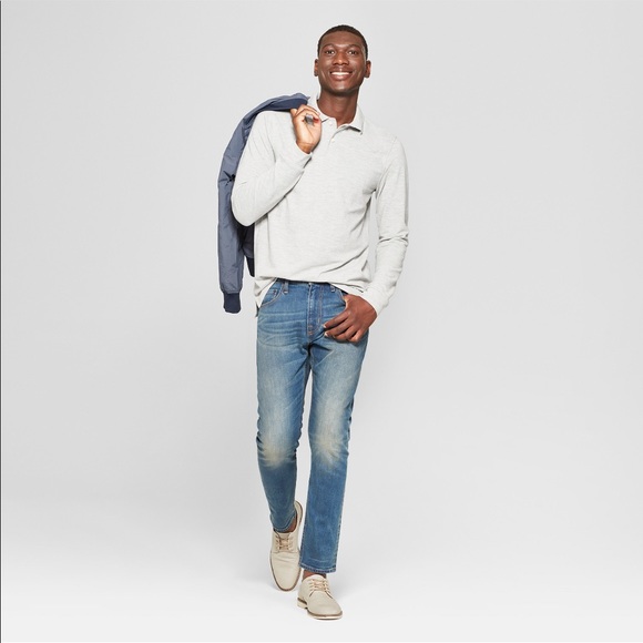 🌿Men’s Goodfellow taper blue jeans - Picture 3 of 7